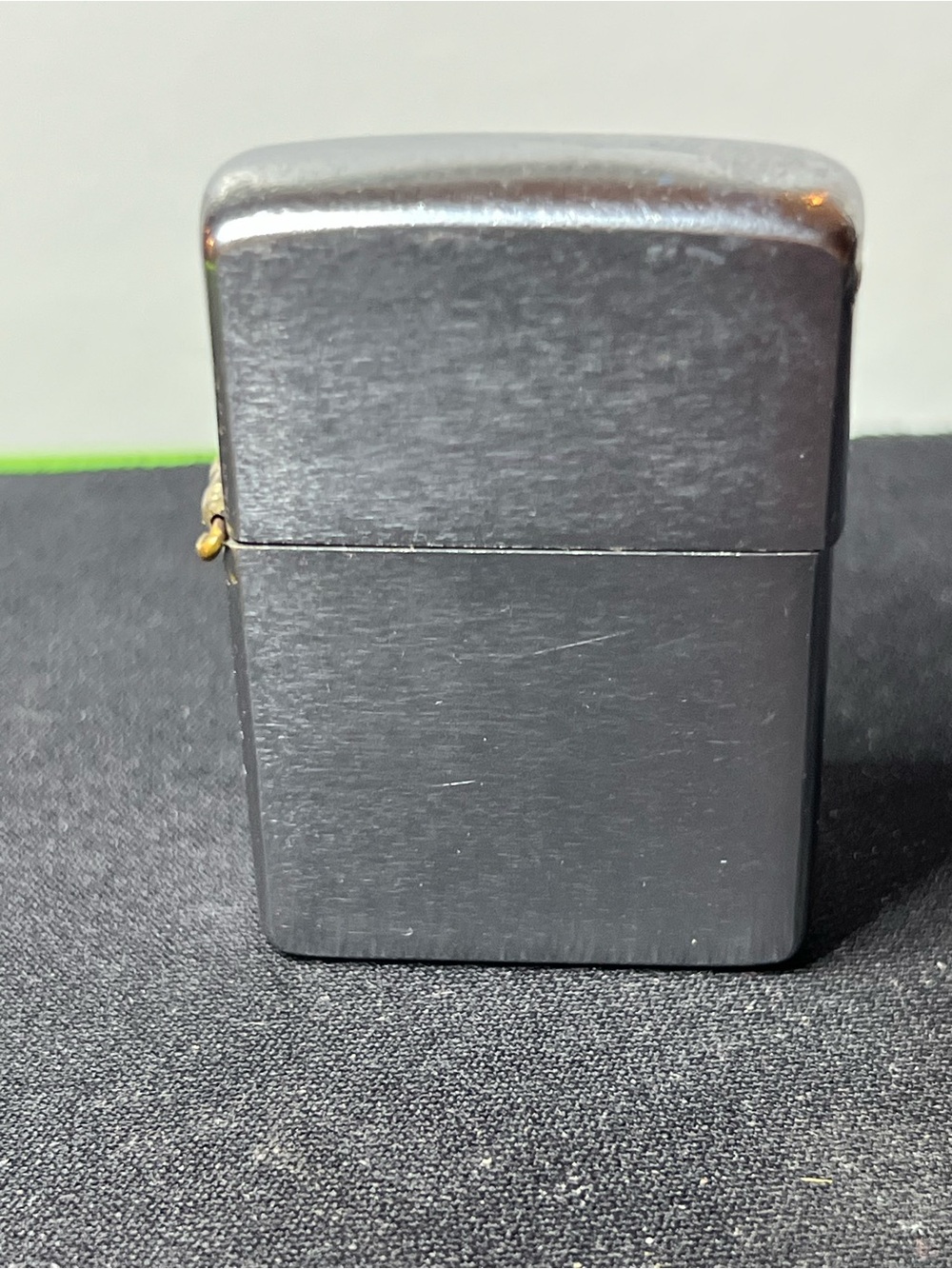 Zippo Lighter patent # 2517191 Brushed Metal Windproof Lighter - Silver